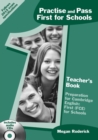 Image for Practise and pass first for schools: Teachers book