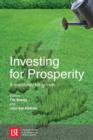 Image for Investing for prosperity  : a manifesto for growth