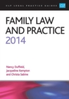 Image for Family Law and Practice 2014