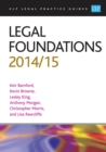 Image for Legal foundations 2014/2015