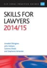 Image for Skills for lawyers 2014/2015