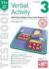 Image for 11+ Verbal Activity Year 5-7 Testbook 3