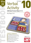 Image for 11+ Verbal Activity Year 5-7 Testbook 10 : CEM Style Practice Papers 9-12