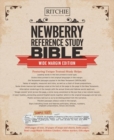 Image for Newberry Reference Bible Wide Margin Edition
