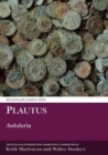 Image for Plautus: Aulularia