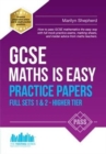 Image for GCSE maths is easyFull sets 1 &amp; 2 - Higher tier,: Practice papers