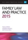 Image for Family law and practice 2015