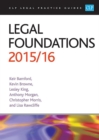 Image for Legal foundations 2015/2016