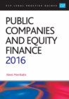 Image for Public Companies and Equity Finance