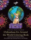 Image for Chihuahuas Go Around the World Coloring Book