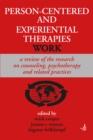 Image for Person-Centered and Experiential Therapies Work