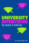 Image for University interviews  : top answers & insiders tips