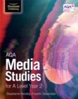 Image for AQA Media Studies for A Level Year 2: Student Book