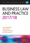 Image for Business Law and Practice 2017/2018