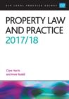 Image for Property Law and Practice 2017/2018