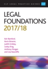 Image for Legal foundations 2017/2018