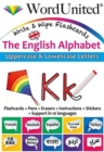 Image for The English Alphabet : Write &amp; Wipe Flashcards