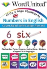 Image for Numbers in English : Write &amp; Wipe Flashcards