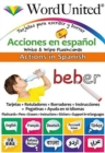 Image for Actions in Spanish : Write &amp; Wipe Flashcards