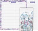 Image for Pocket Diary 2021 &amp; Meal Planner Set : Beautiful Pocket Diary with pen and elastic pen holder plus Meal Planner Pad with perforated shopping list