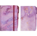Image for Dairy Diary Pocket Diary Set 2022 : Beautiful Pocket Diary with Pen plus Notebook with Pen and elastic tie
