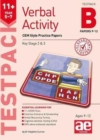 Image for 11+ Verbal Activity Year 5-7 Testpack B Papers 9-12
