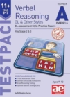 Image for 11+ Verbal Reasoning Year 5-7 GL &amp; Other Styles Testpack A Papers 1-4