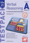 Image for 11+ Verbal Reasoning Year 5-7 GL &amp; Other Styles Testpack A Papers 5-8 : GL Assessment Style Practice Papers