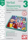Image for 11+ Verbal Reasoning Year 4/5 GL &amp; Other Styles Workbook 3 : Additional Multiple-choice Practice Questions