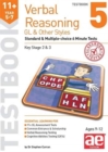 Image for 11+ Verbal Reasoning Year 5-7 GL &amp; Other Styles Testbook 5