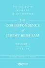 Image for The correspondence of Jeremy BenthamVolume 1,: 1752 to 1776