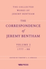 Image for The Correspondence of Jeremy Bentham, Volume 2