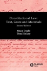 Image for Constitutional Law : Text, Cases and Materials