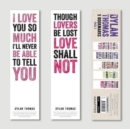Image for Dylan Thomas Bookmarks Pack 2