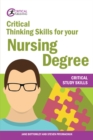 Image for Critical thinking skills for your nursing degree