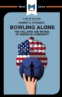 Image for An Analysis of Robert D. Putnam&#39;s Bowling Alone
