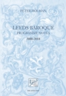 Image for Leeds Baroque Programme Notes 2000-2018