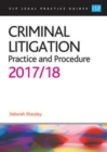 Image for Criminal litigation: practice and procedure