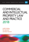 Image for Commercial and intellectual property law and practice 2018