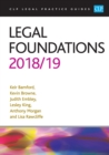Image for Legal foundations 2018/2019
