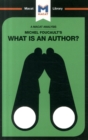 Image for Michel Foucault&#39;s what is an author?