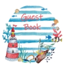 Image for Guest Book, Visitors Book, Guests Comments, Vacation Home Guest Book, Beach House Guest Book, Comments Book, Visitor Book, Nautical Guest Book, Holiday Home, Retreat Centres, Family Holiday Guest Book