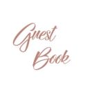 Image for Rose Gold Guest Book, Weddings, Anniversary, Party&#39;s, Special Occasions, Memories, Christening, Baptism, Visitors Book, Guests Comments, Vacation Home Guest Book, Beach House Guest Book, Comments Book