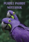 Image for Purple Parrot A5 Lined Notebook