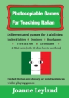 Image for Photocopiable Games For Teaching Italian