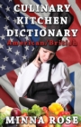 Image for Culinary Kitchen Dictionary : American/British