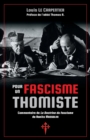 Image for Pour un fascisme thomiste : Commentaire de &#39;La Doctrine du fascisme&#39; de Benito Mussolini