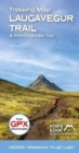 Image for Trekking Map: Iceland&#39;s Laugavegur Trail (&amp; Fimmvorduhals Trail)