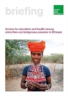 Image for Access to education and health among minorities and indigenous peoples in Ethiopia