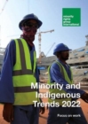 Image for Minority and Indigenous Trends 2022: Focus on work